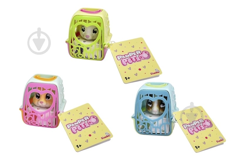 Ігровий набір Simba Pamper Petz Мінігризуни з контейнером-переноскою 5950119 - фото 1 Ігровий набір Simba Pamper Petz Мінігризуни з контейнером-переноскою 5950119 - фото 1