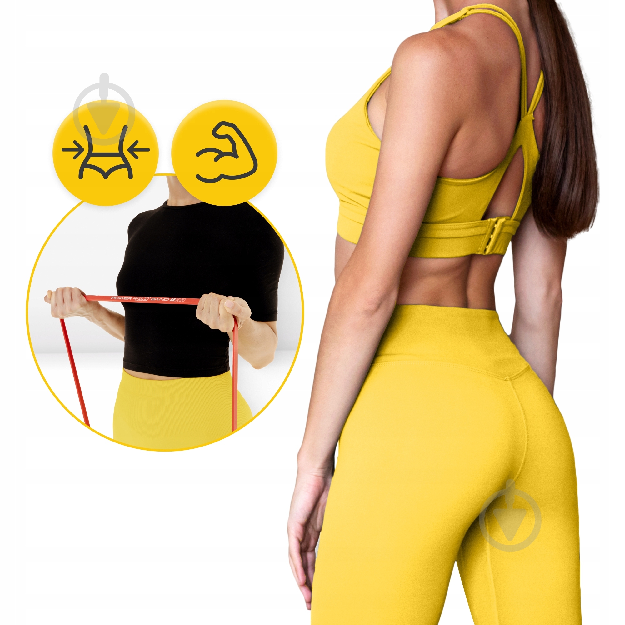 Резинка для фитнеса 4fizjo Power Band 2-17 кг 3 шт. Mix (P-5907222931837) 4FJ0062 - фото 7