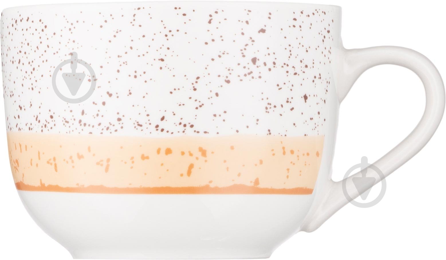 Чашка Ardesto Siena 500 мл бело-желтая AR2950SBG - фото 4 Чашка Ardesto Siena 500 мл бело-желтая AR2950SBG - фото 4