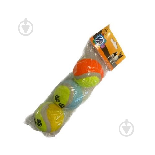 Набор 4Dog мячей 3 шт - фото 1