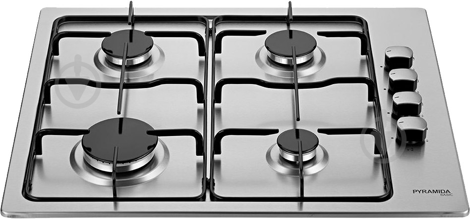Варочная поверхность газовая Pyramida PSX 641 INOX - фото 1
