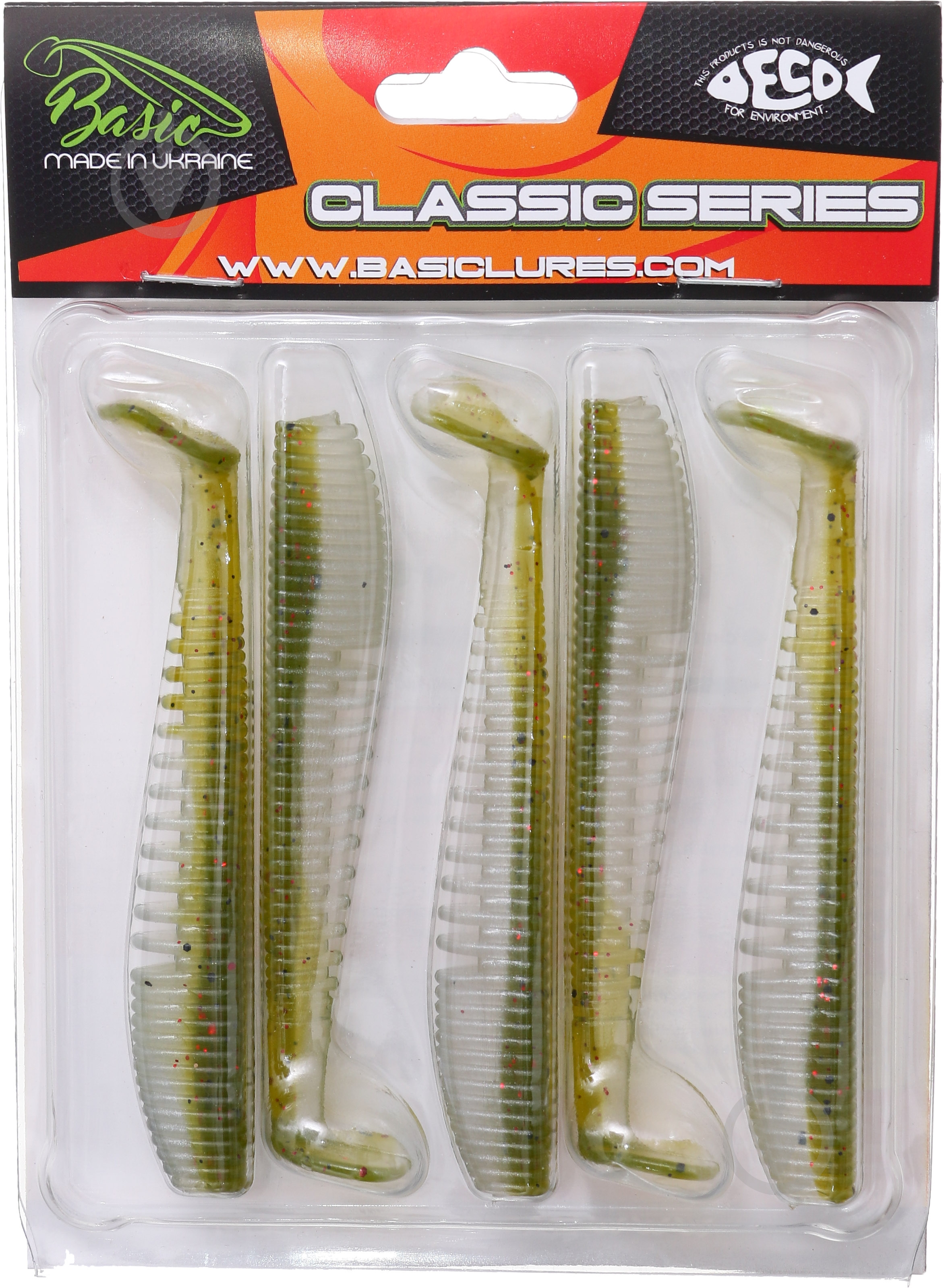 Приманка рыболовная Basic Lures 100 мм 5 шт. Sovereign 4,0 - фото 1