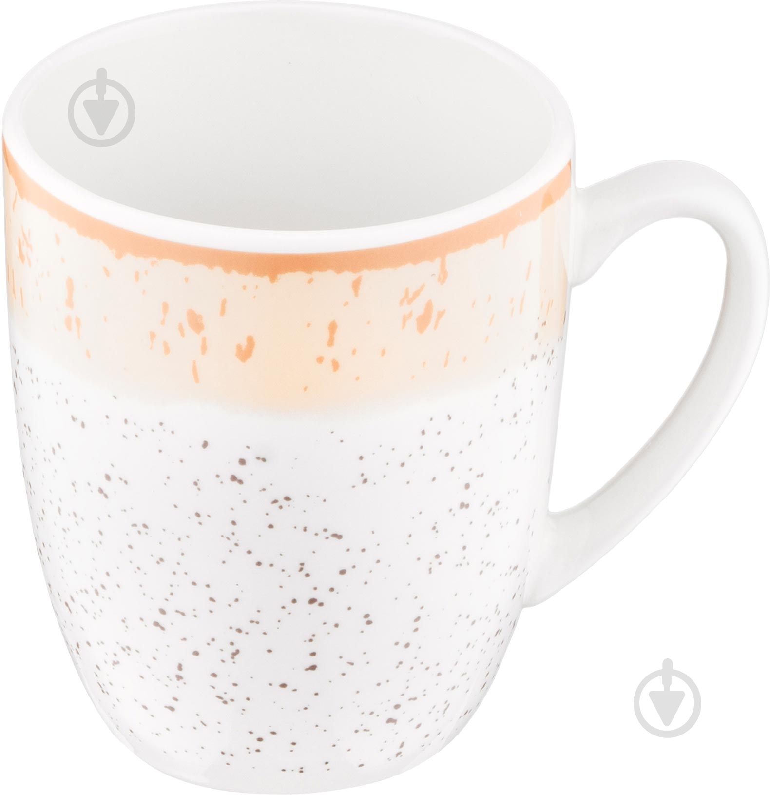 Чашка Ardesto Siena 360 мл бело-желтая AR2936SBG - фото 3