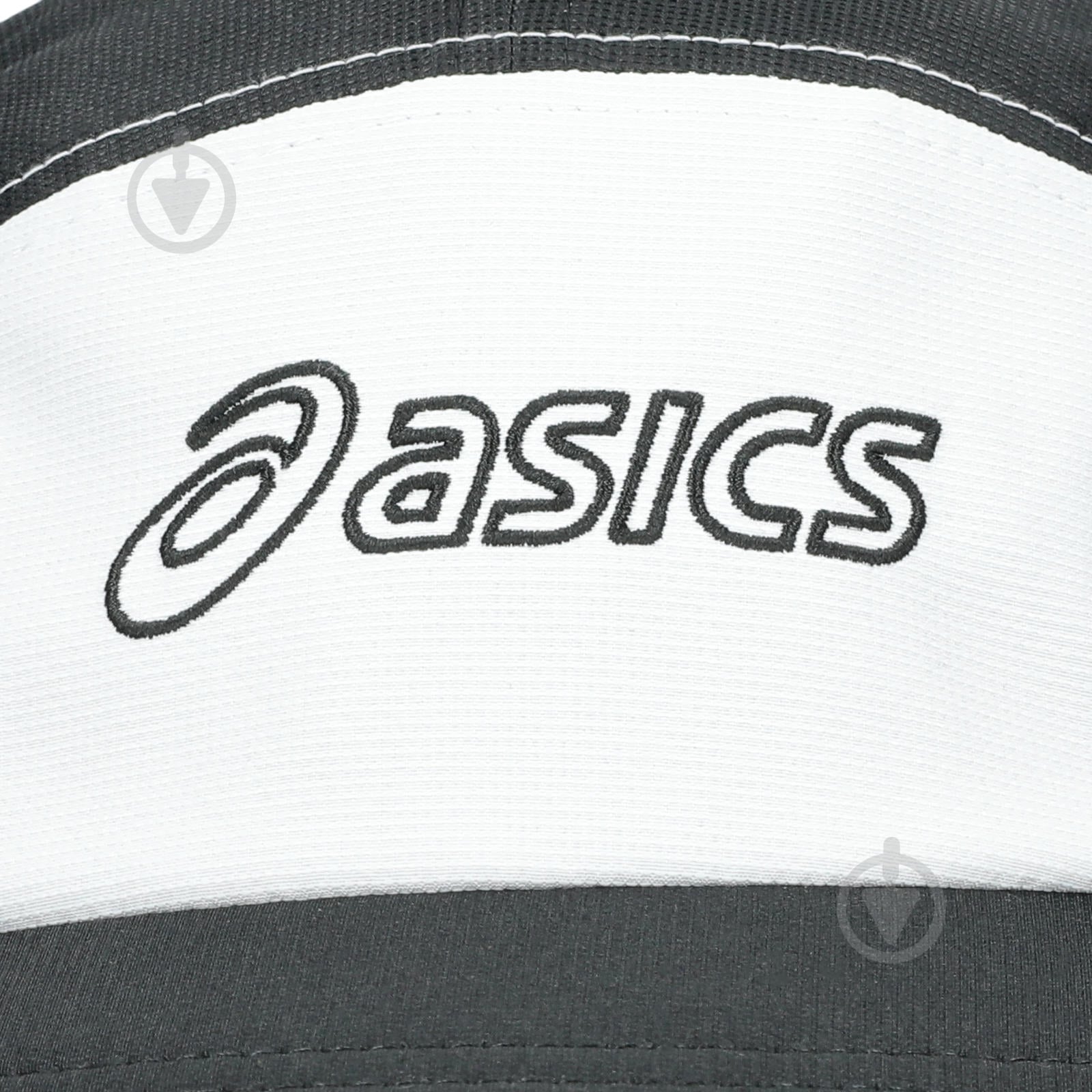 Кепка Asics ASICS 5 PANEL CAP 3013B004-001 os черный - фото 3