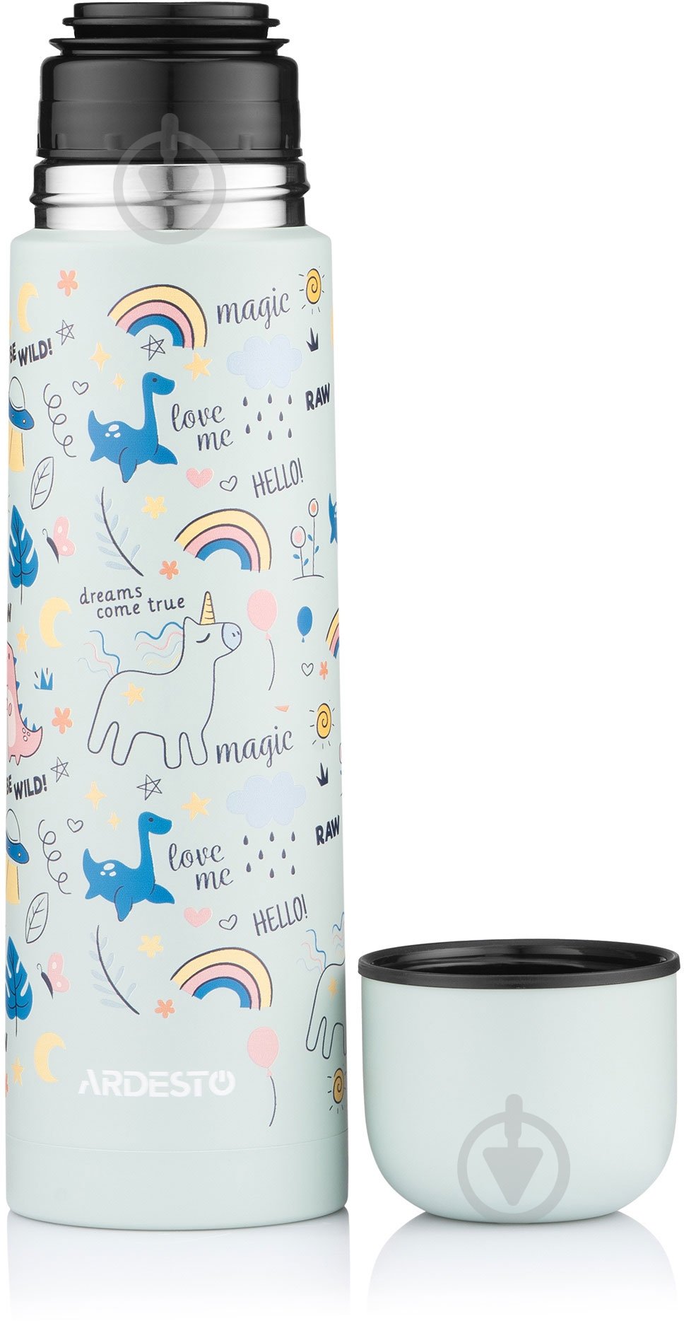 Термос Ardesto Magic 500 мл мятный AR2650KMA - фото 5 Термос Ardesto Magic 500 мл мятный AR2650KMA - фото 5