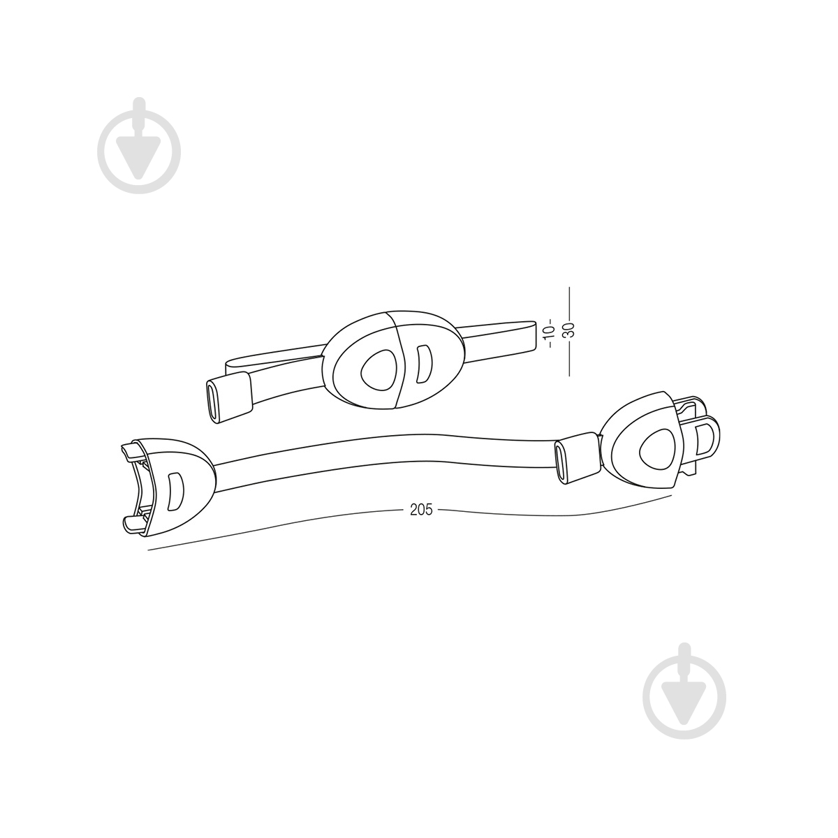 Дитячий захист MVM BS-09 white - фото 7