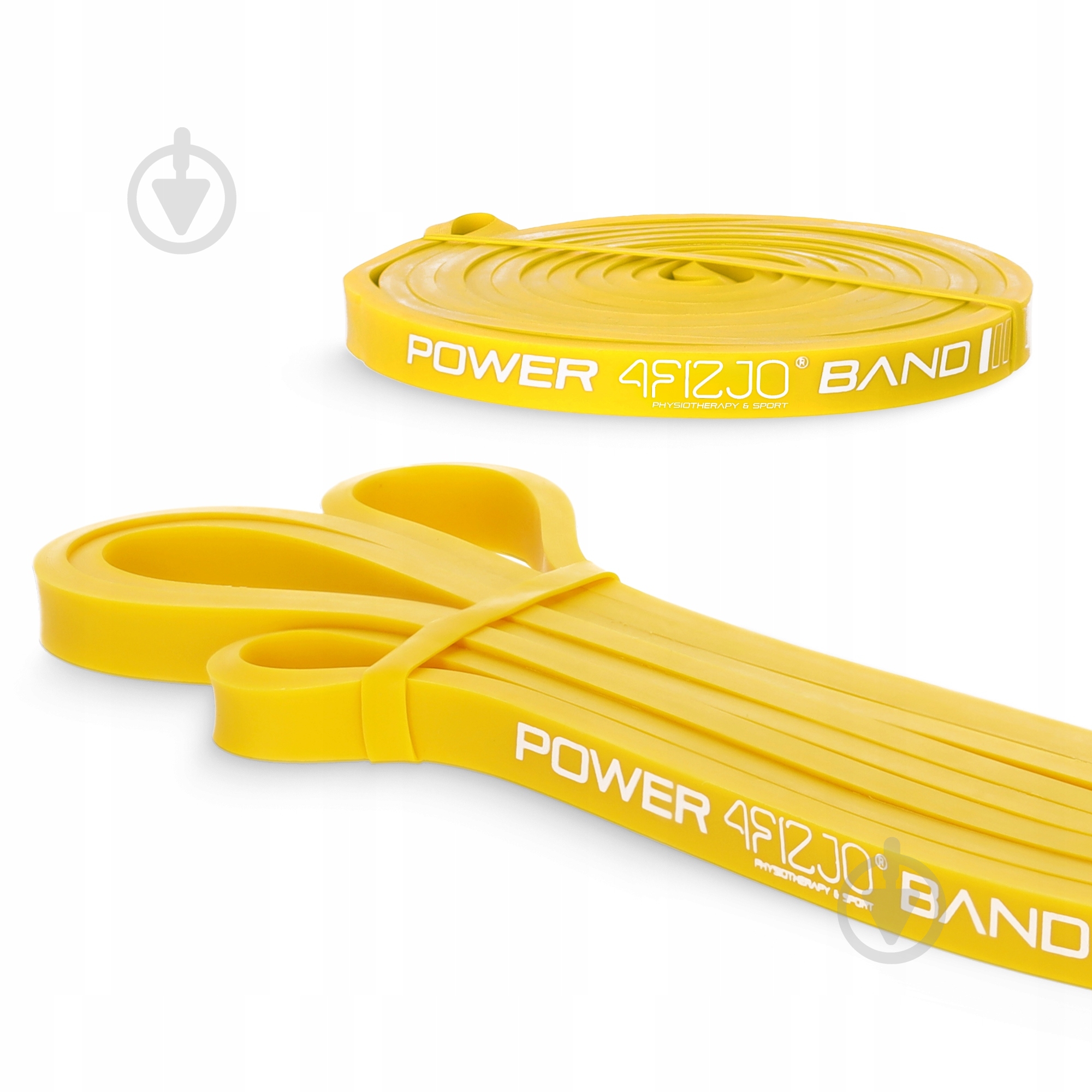 Резинка для фитнеса 4fizjo Power Band 8 мм 2-5 кг (P-5907222931783) 4FJ0050 желтый - фото 9