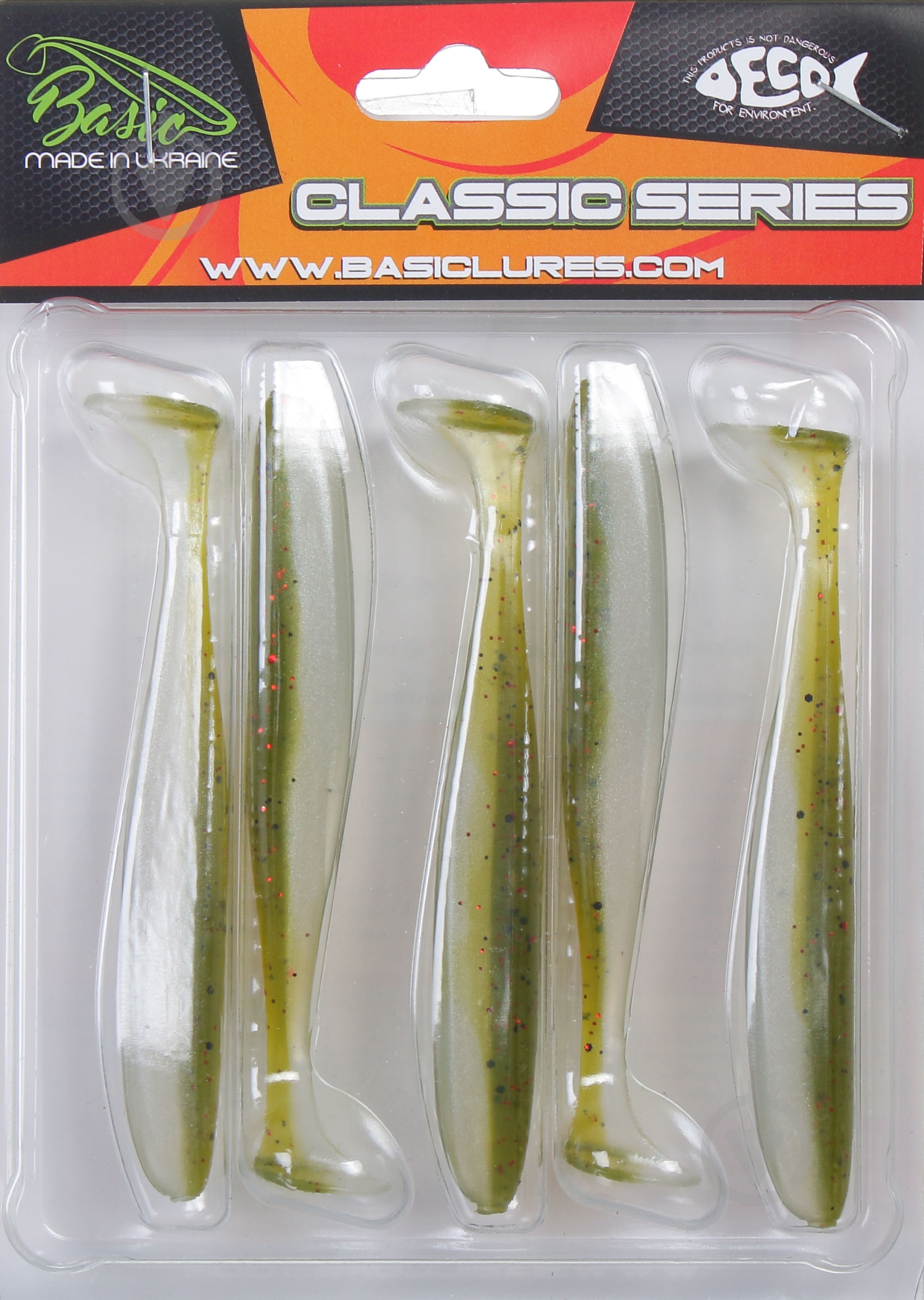 Приманка рыболовная Basic Lures 100 мм 5 шт. White Bait 4,0 - фото 3