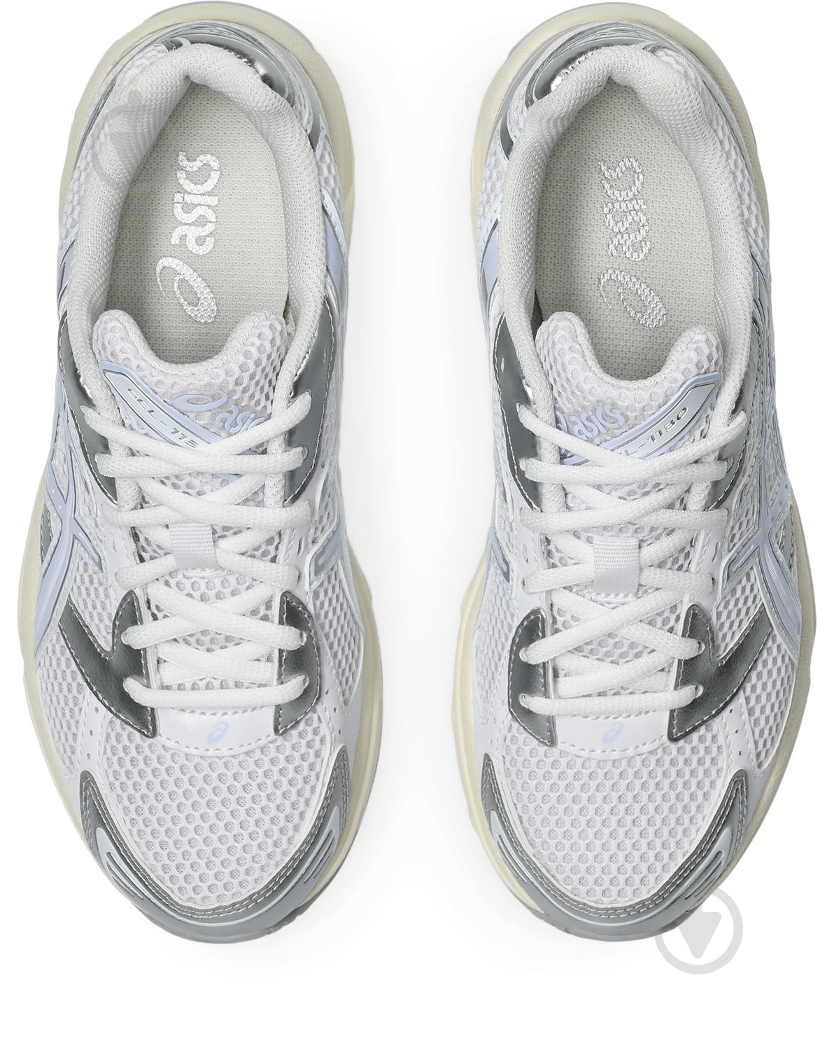 Кросівки жіночі Asics GEL-1130 1202A164-121 р.36 білі із сірим - фото 7 Кросівки жіночі Asics GEL-1130 1202A164-121 р.36 білі із сірим - фото 7