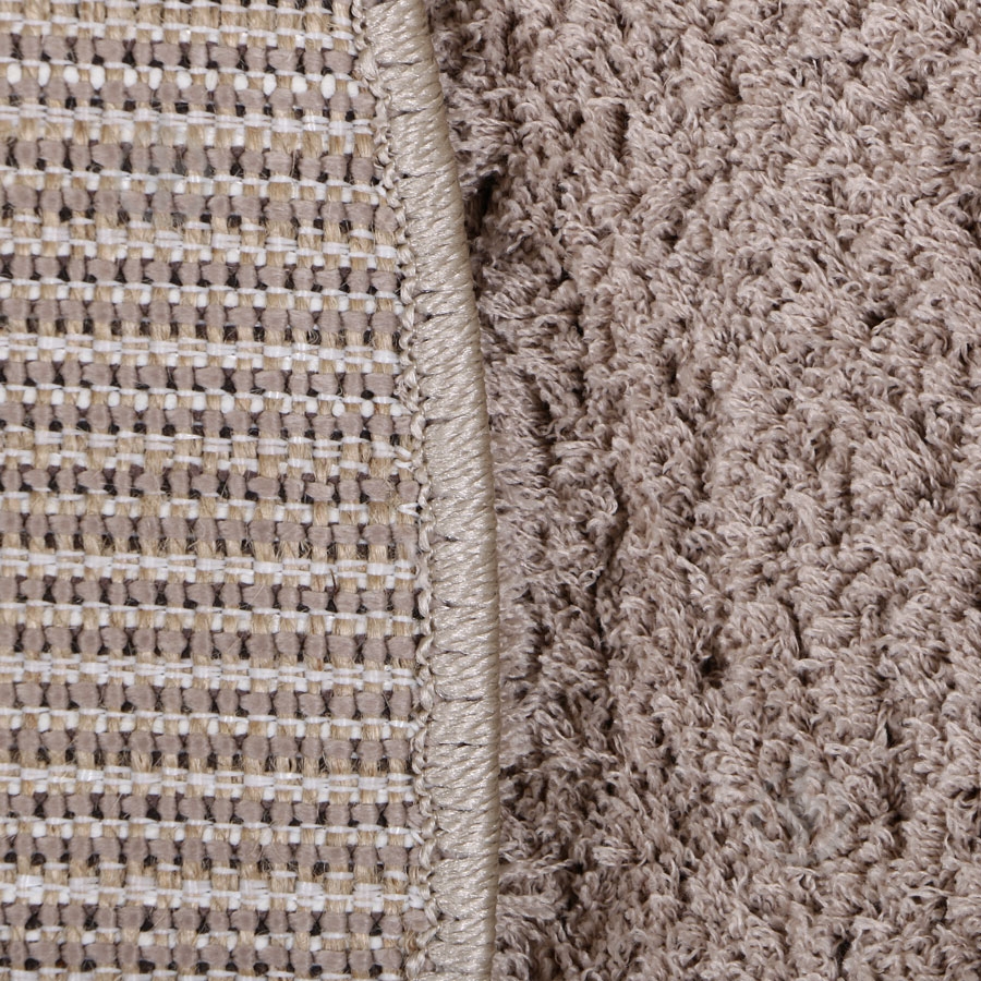 Килим Ozkaplan Karpet Gold Shaggy бежевий О 2x2,9 м - фото 2