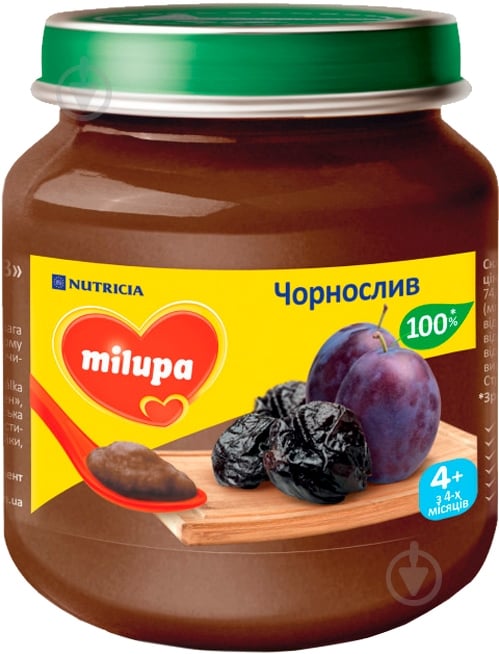 Пюре Milupa Чернослив 125 г - фото 1 Пюре Milupa Чернослив 125 г - фото 1