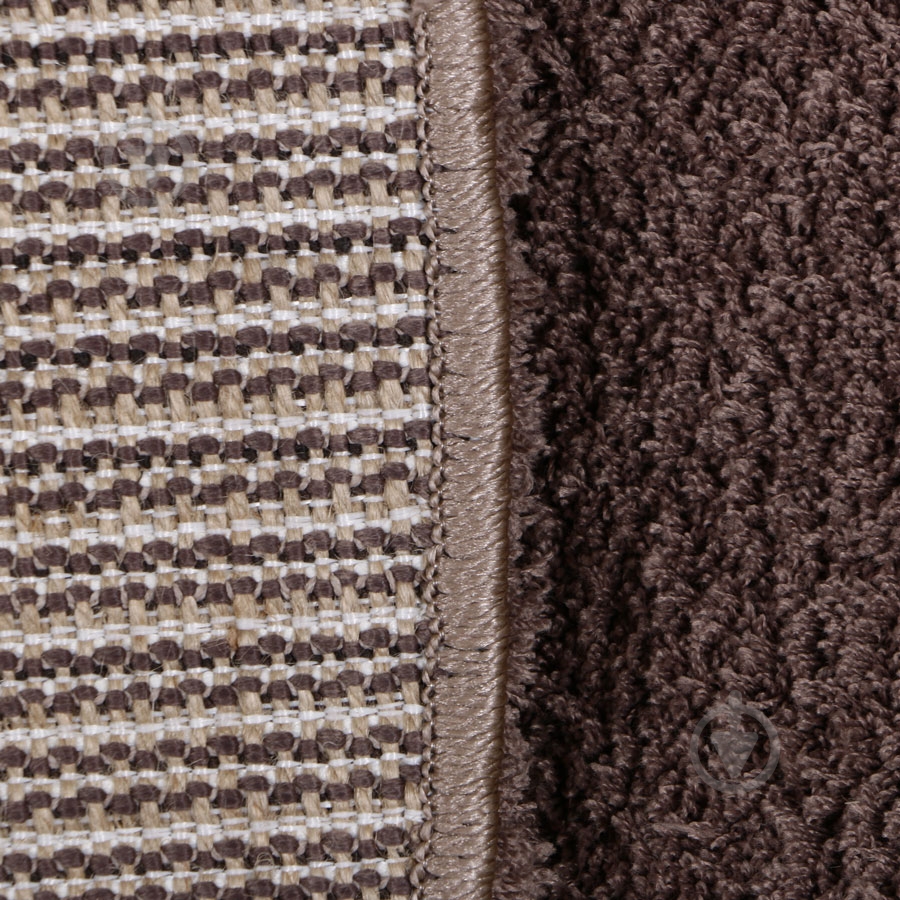 Ковер Ozkaplan Karpet Gold Shaggy темно-бежевый О 2x2,9 м - фото 2