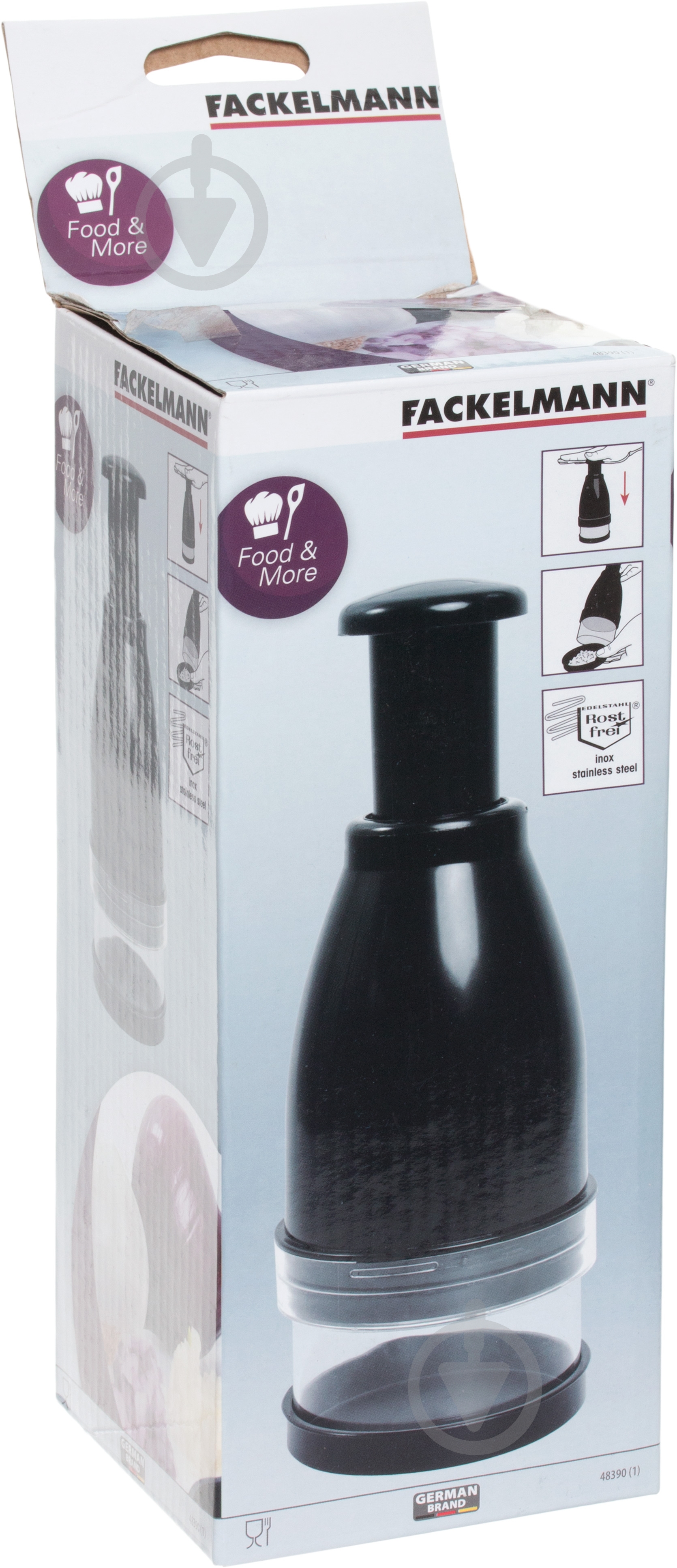 Измельчитель для овощей Fackelmann 22 см 48390 - фото 3 Измельчитель для овощей Fackelmann 22 см 48390 - фото 3