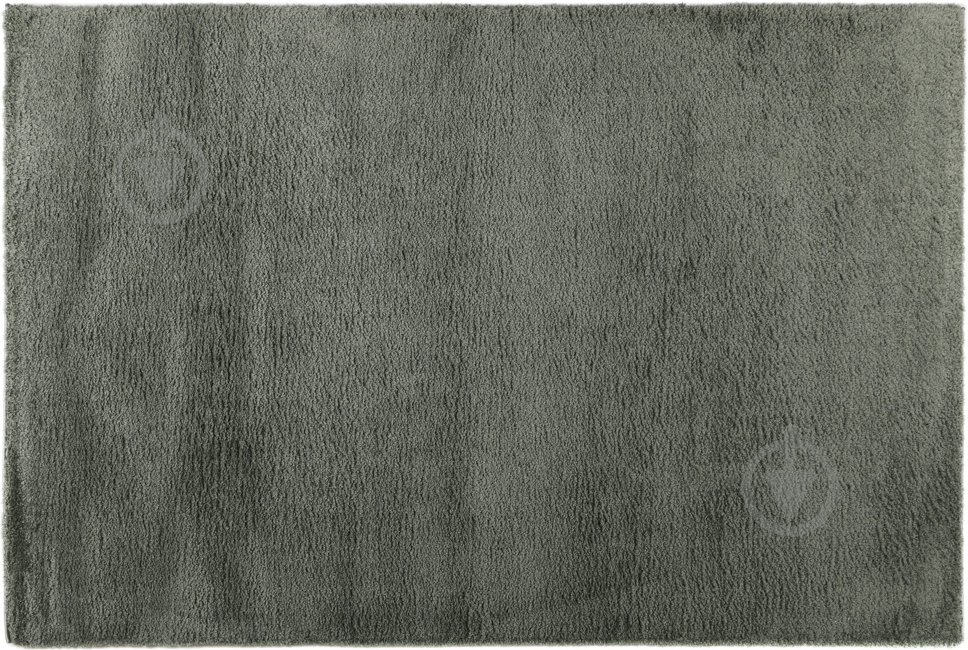 Килим Ozkaplan Karpet Gold Shaggy темно-зелений 1,5x2,2 м - фото 1