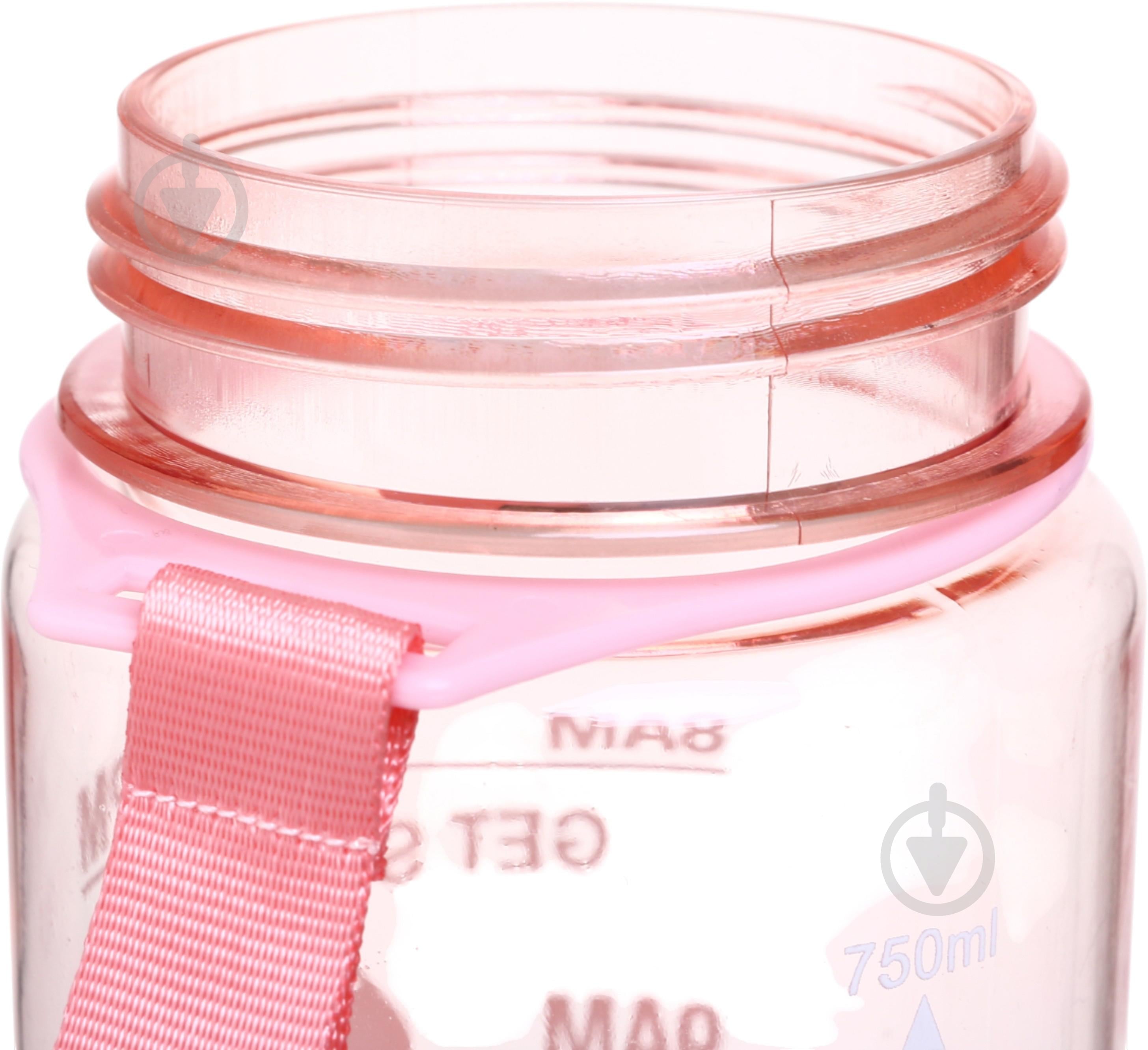 Бутылка для воды Maxmark Motivation 750 мл розовая - фото 7