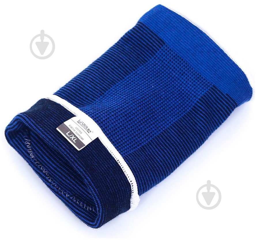 Налокотник защитный LiveUp Elbow Support LS5703-XL р. L/XL синий - фото 2