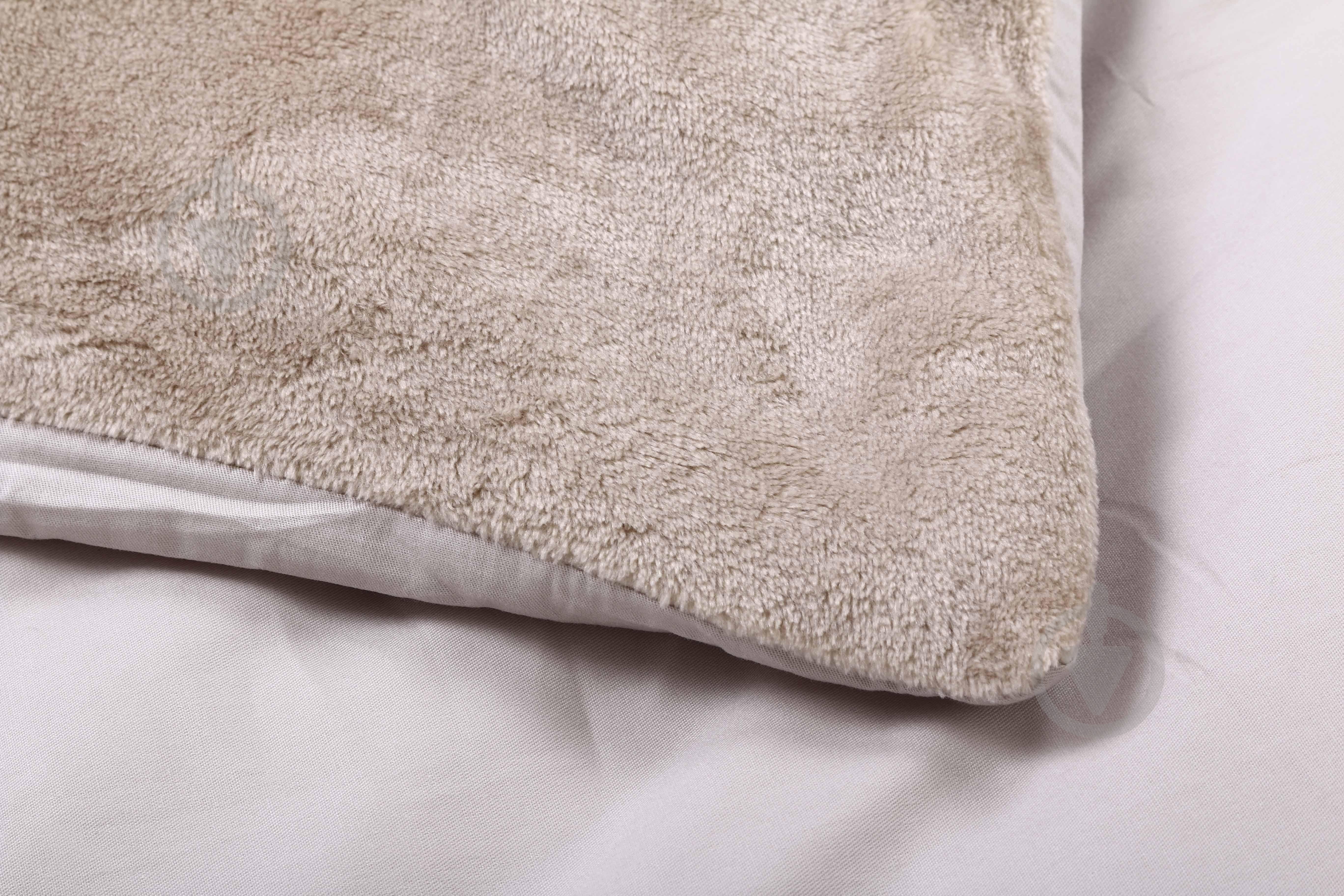 Підковдра Light Beige двостороння 160x210 см світло-бежевий La Nuit - фото 4
