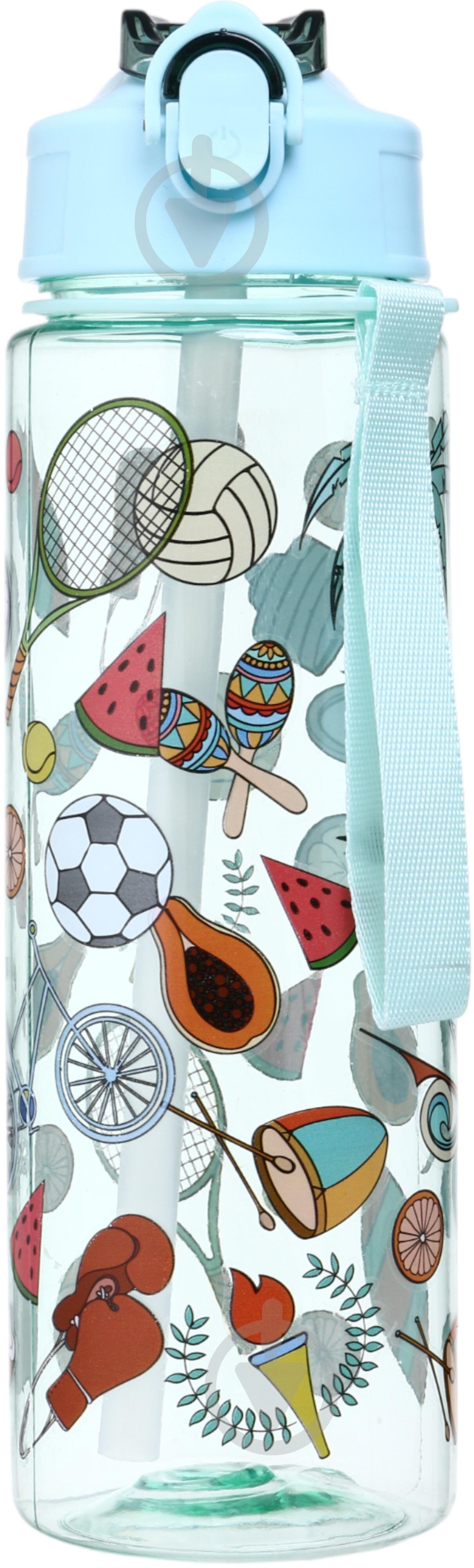 Бутылка для воды Maxmark Sports 700 мл зеленая - фото 1 Бутылка для воды Maxmark Sports 700 мл зеленая - фото 1