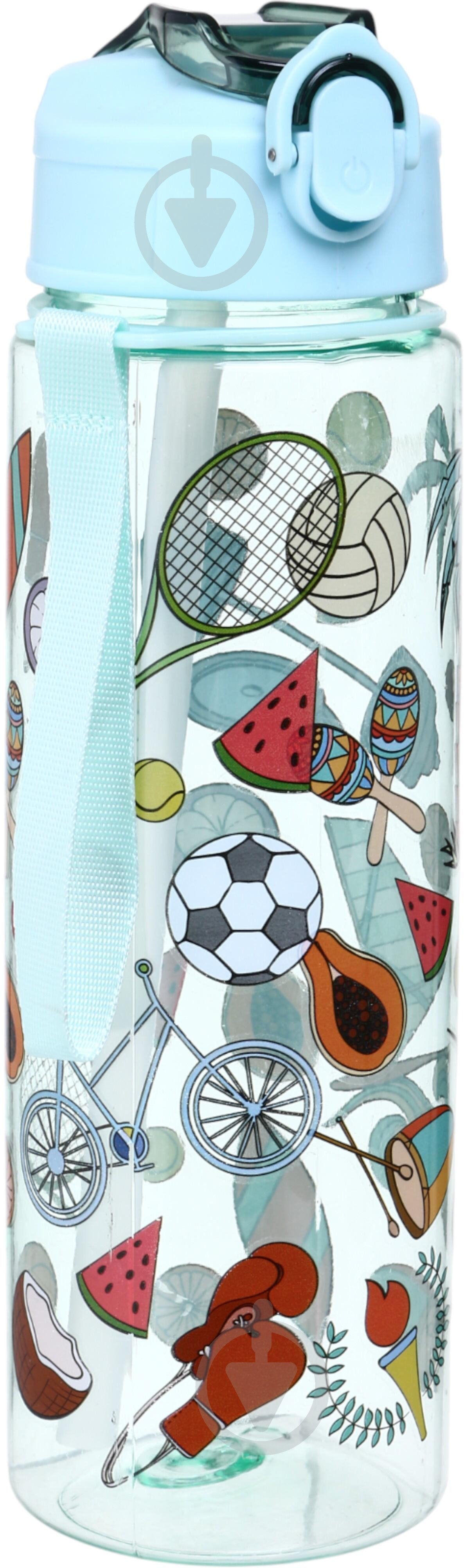 Бутылка для воды Maxmark Sports 700 мл зеленая - фото 2 Бутылка для воды Maxmark Sports 700 мл зеленая - фото 2