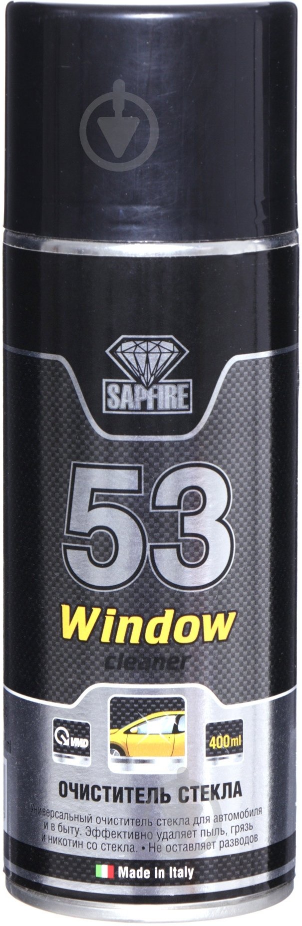 Очиститель стекол SAPFIRE 400 мл - фото 1