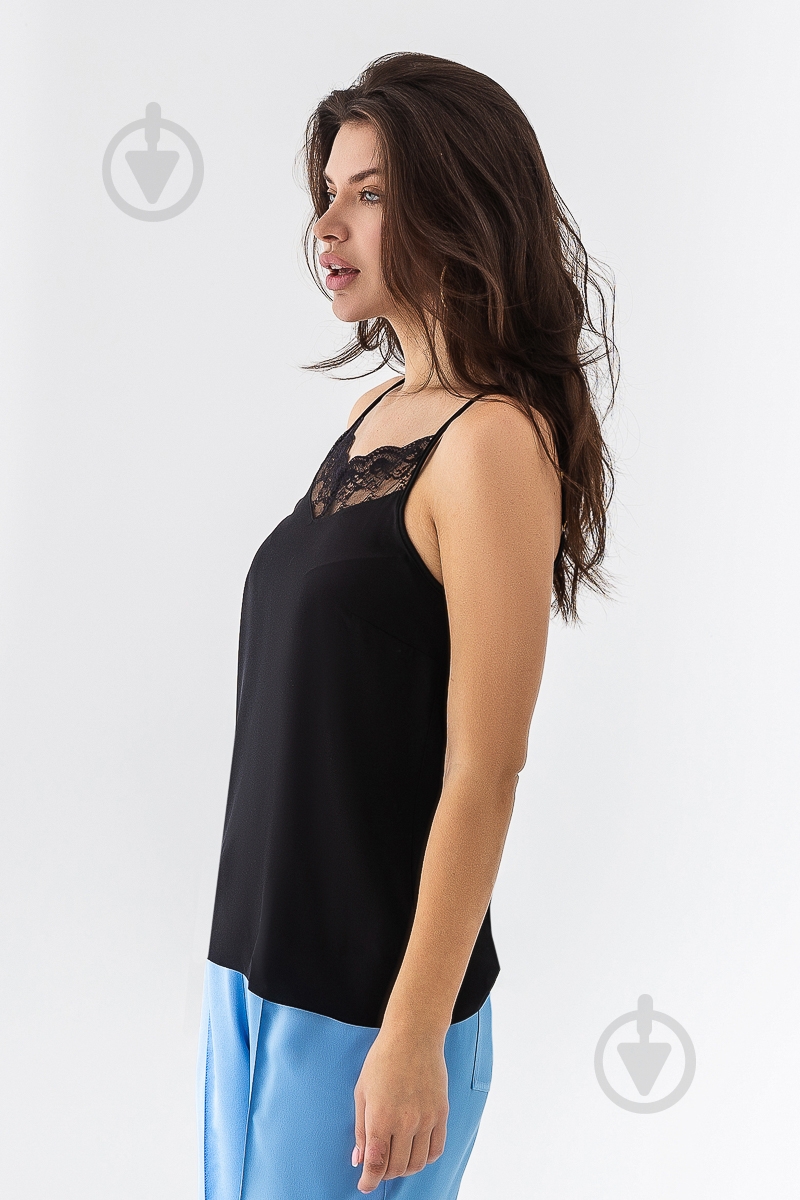 Топ German Volf 22013 р.M черный - фото 2