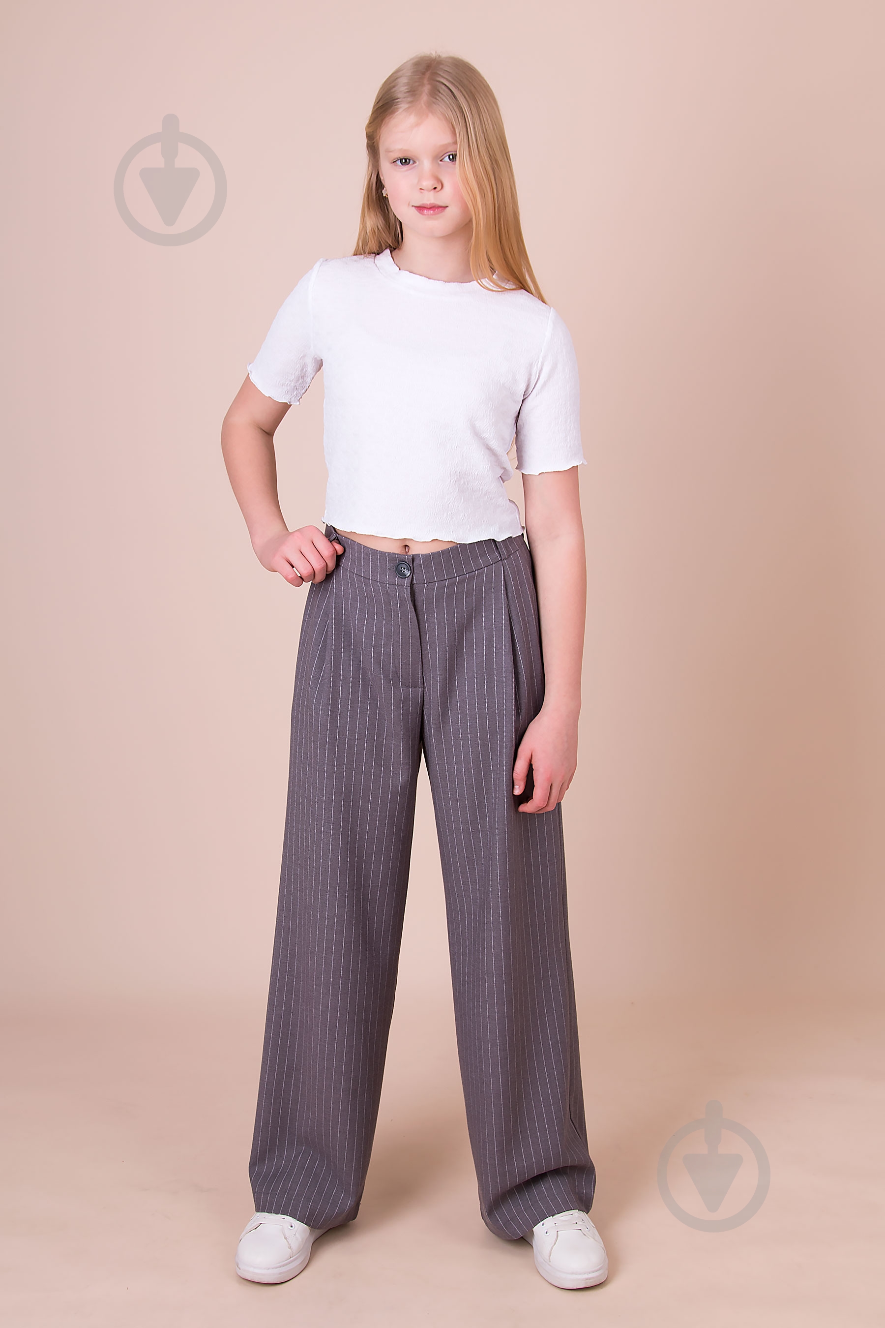 Брюки школьные Mevis 5484 (03) р.146 серый - фото 3 Брюки школьные Mevis 5484 (03) р.146 серый - фото 3