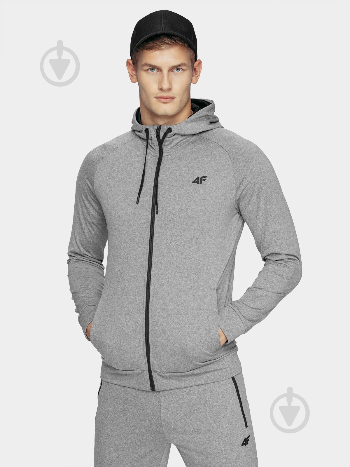 Джемпер 4F NOSD4-BLMF300-25M р. S серый - фото 3