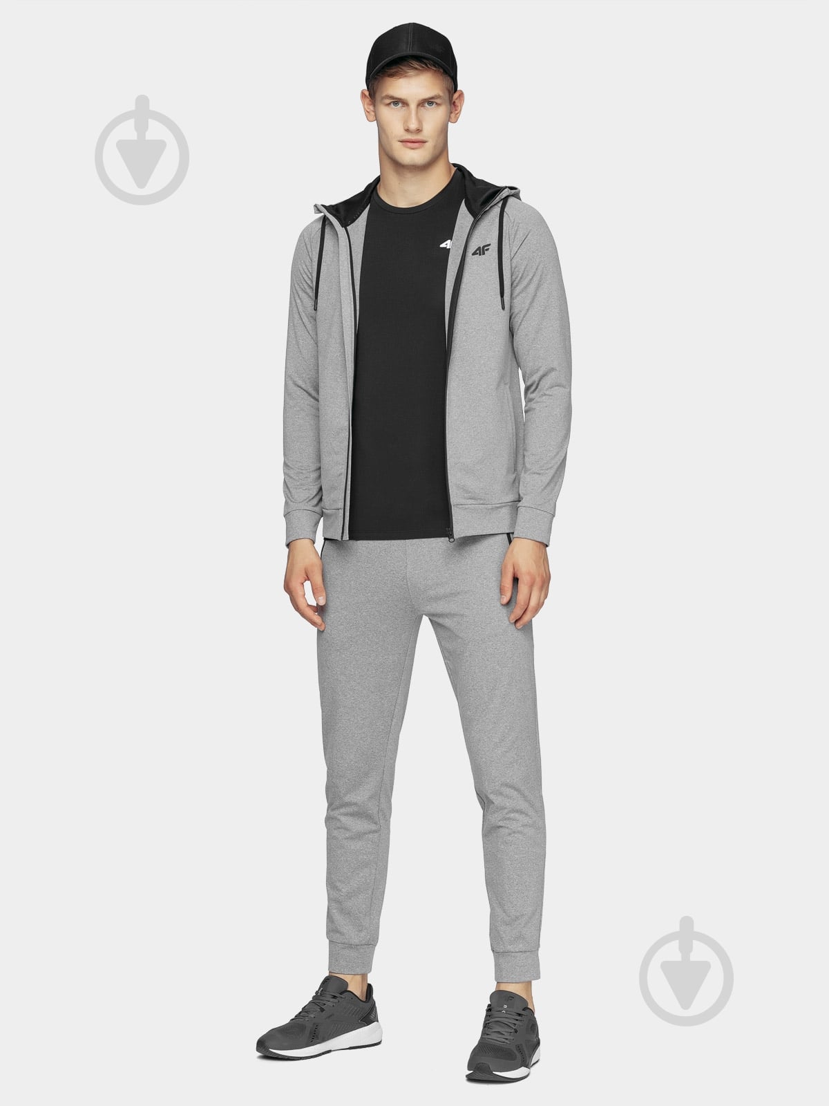 Джемпер 4F NOSD4-BLMF300-25M р. S серый - фото 4