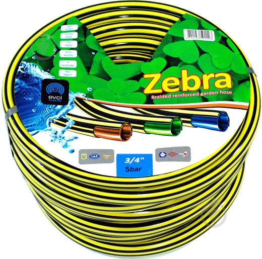 Шланг для полива Evci Plastik Зебра 3/4 30 м - фото 3 Шланг для полива Evci Plastik Зебра 3/4 30 м - фото 3
