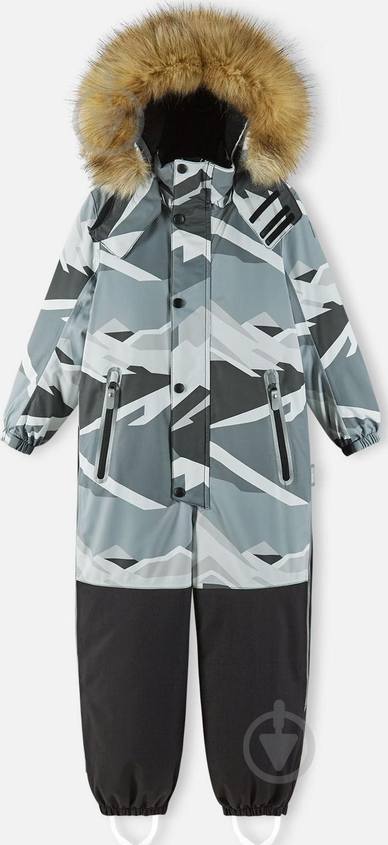 Комбінезон для хлопчиків Reima Kipina р.98 темно-сірий 5100040C-9787 - фото 3 Комбінезон для хлопчиків Reima Kipina р.98 темно-сірий 5100040C-9787 - фото 3