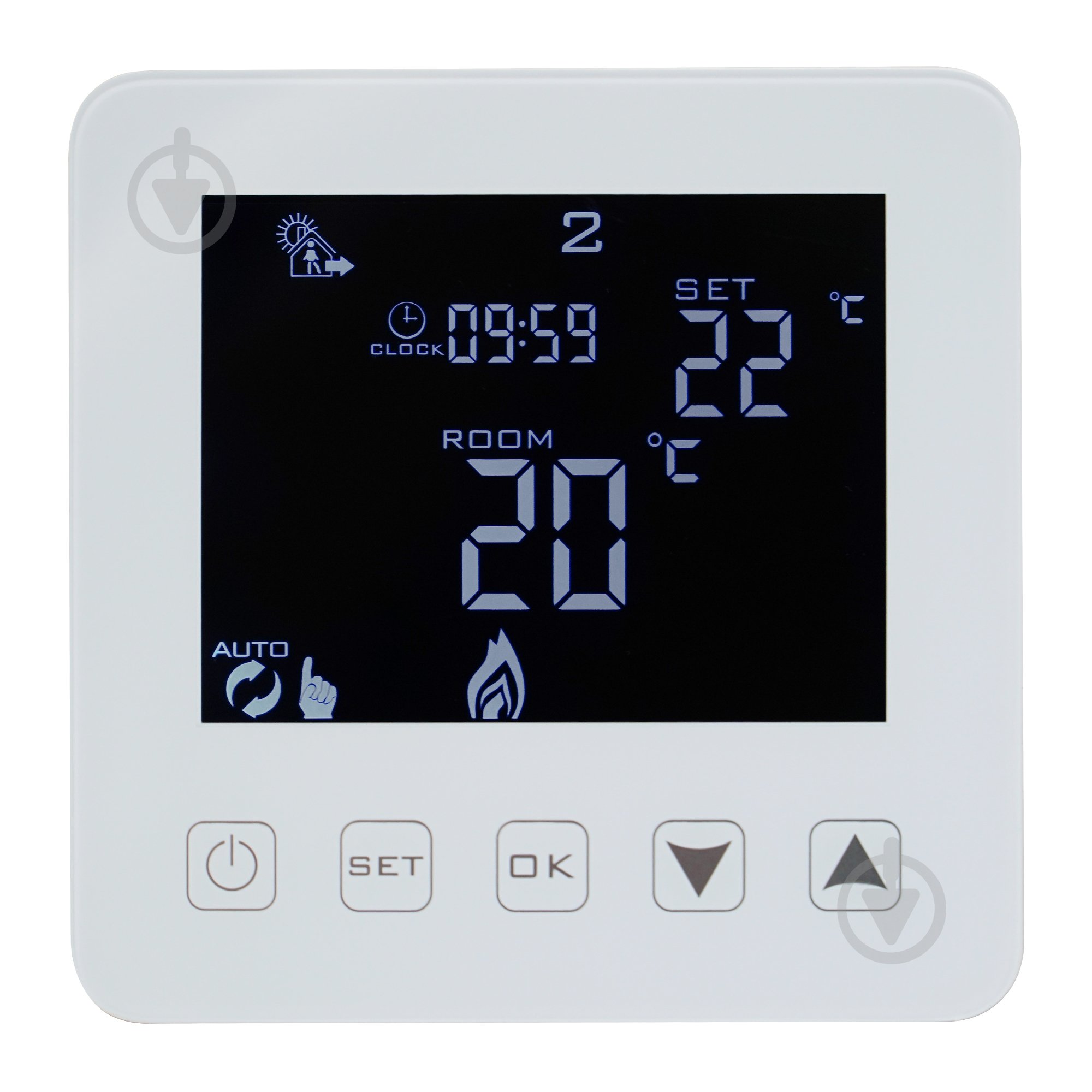 Терморегулятор Heat Plus BHT-320 белый - фото 1