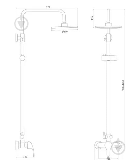 Душевая система Globus Lux GLSO-0044 - фото 4