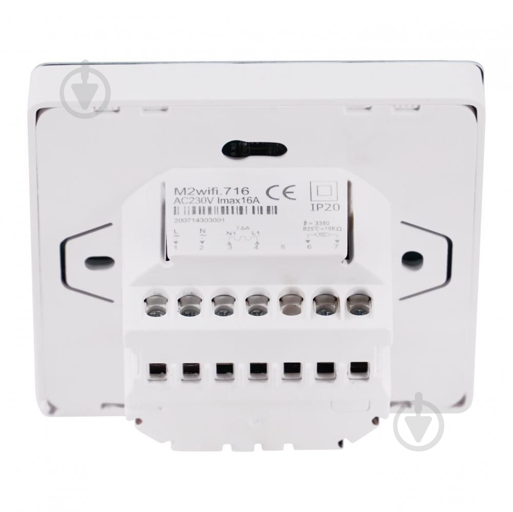 Терморегулятор Heat Plus М2.716 Wi-Fi белый - фото 3 Терморегулятор Heat Plus М2.716 Wi-Fi белый - фото 3