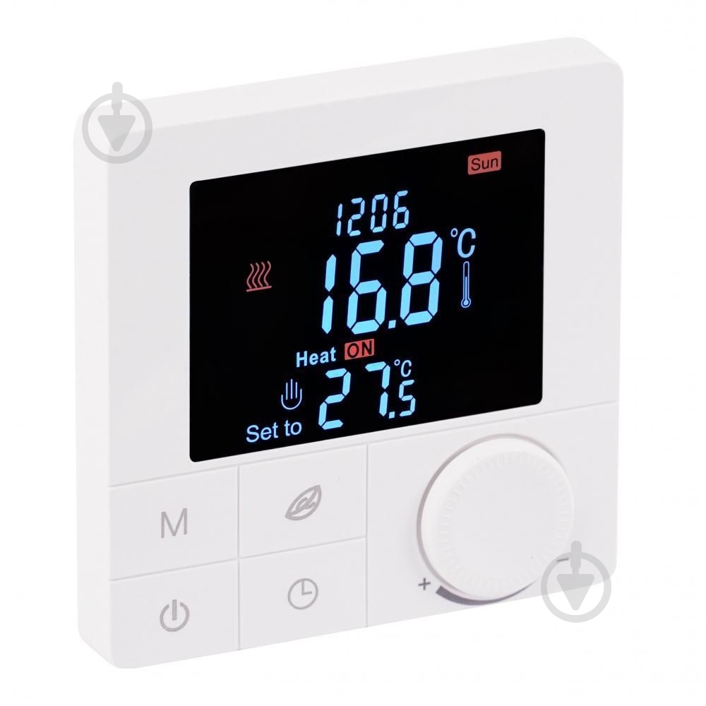 Терморегулятор Heat Plus М4.716 Wi-Fi белый - фото 2 Терморегулятор Heat Plus М4.716 Wi-Fi белый - фото 2