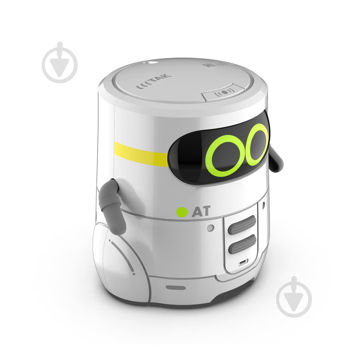 Интерактивный робот AT-Robot с сенсорным управлением и обучающими карточками №2 (белый) AT002-01-UKR - фото 3 Интерактивный робот AT-Robot с сенсорным управлением и обучающими карточками №2 (белый) AT002-01-UKR - фото 3