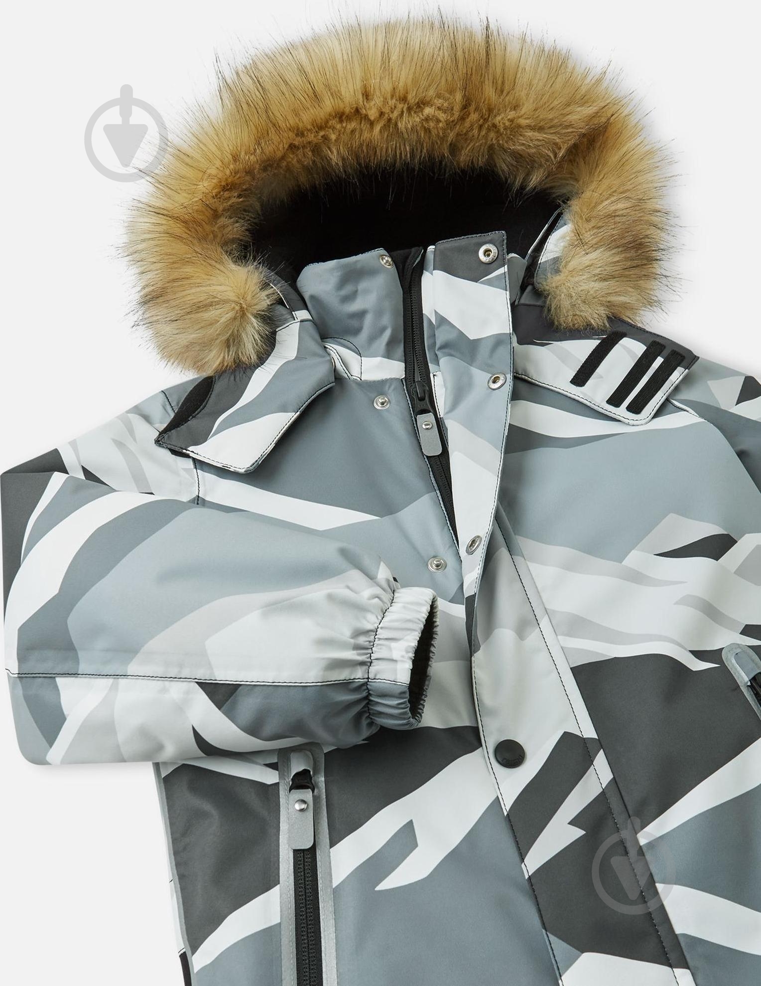 Комбінезон для хлопчиків Reima Kipina р.134 темно-сірий 5100040C-9787 - фото 4 Комбінезон для хлопчиків Reima Kipina р.134 темно-сірий 5100040C-9787 - фото 4