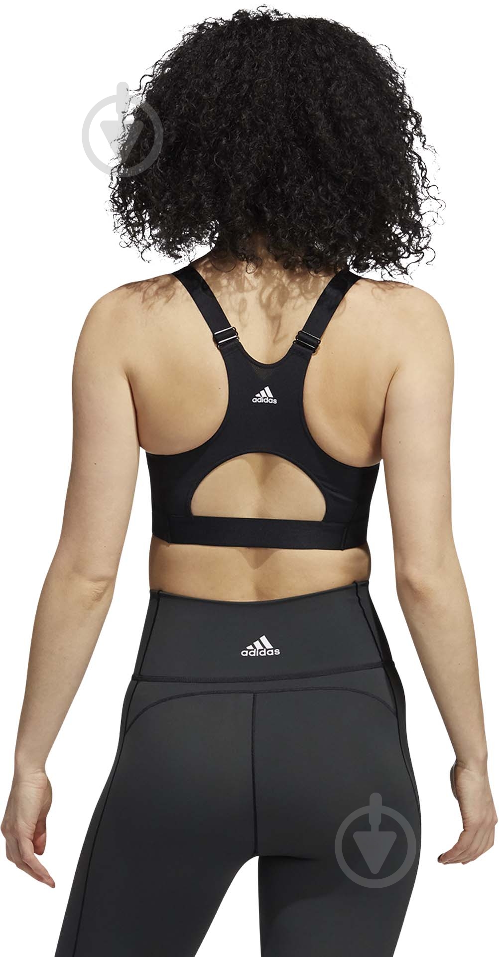 Бра Adidas ULT ALPHA 3BAR GR8205 р.S черный - фото 5