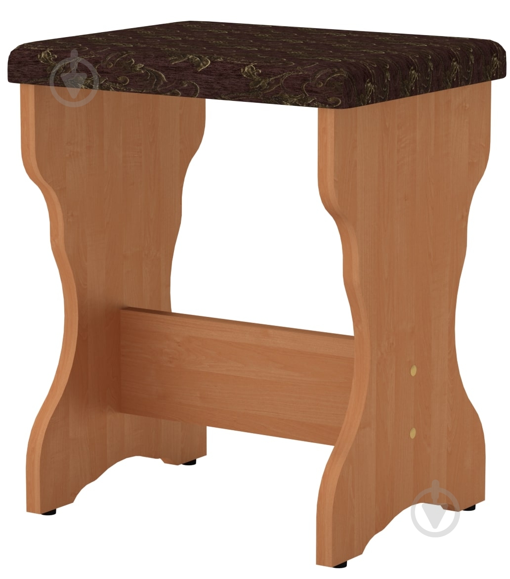 Табурет Компанит Т-1 бостон шоколад / ольха - фото 1