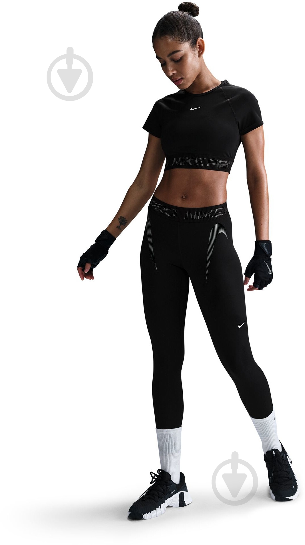 ᐉ Лосини Nike W NP DF MR 7/8 TIGHT TT GRX HJ1219-010 р.L чорний