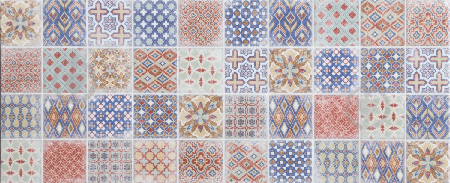 Декор Атем Endi Pattern 20x50 - фото 1
