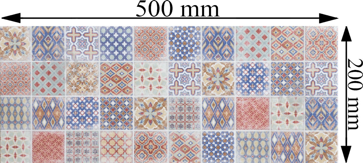 Декор Атем Endi Pattern 20x50 - фото 5
