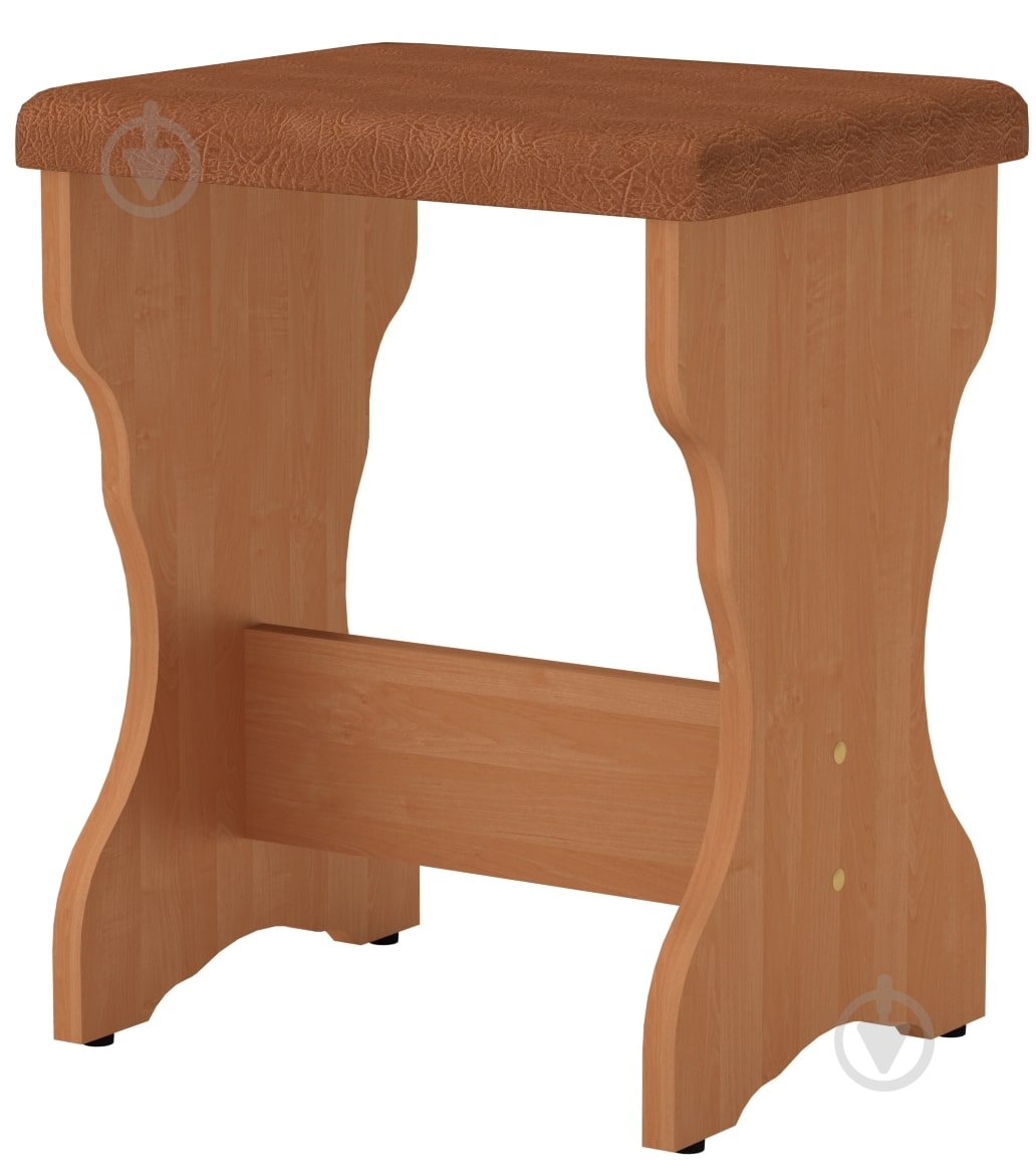 Табурет Компанит Т-1 бронза / ольха - фото 1 Табурет Компанит Т-1 бронза / ольха - фото 1