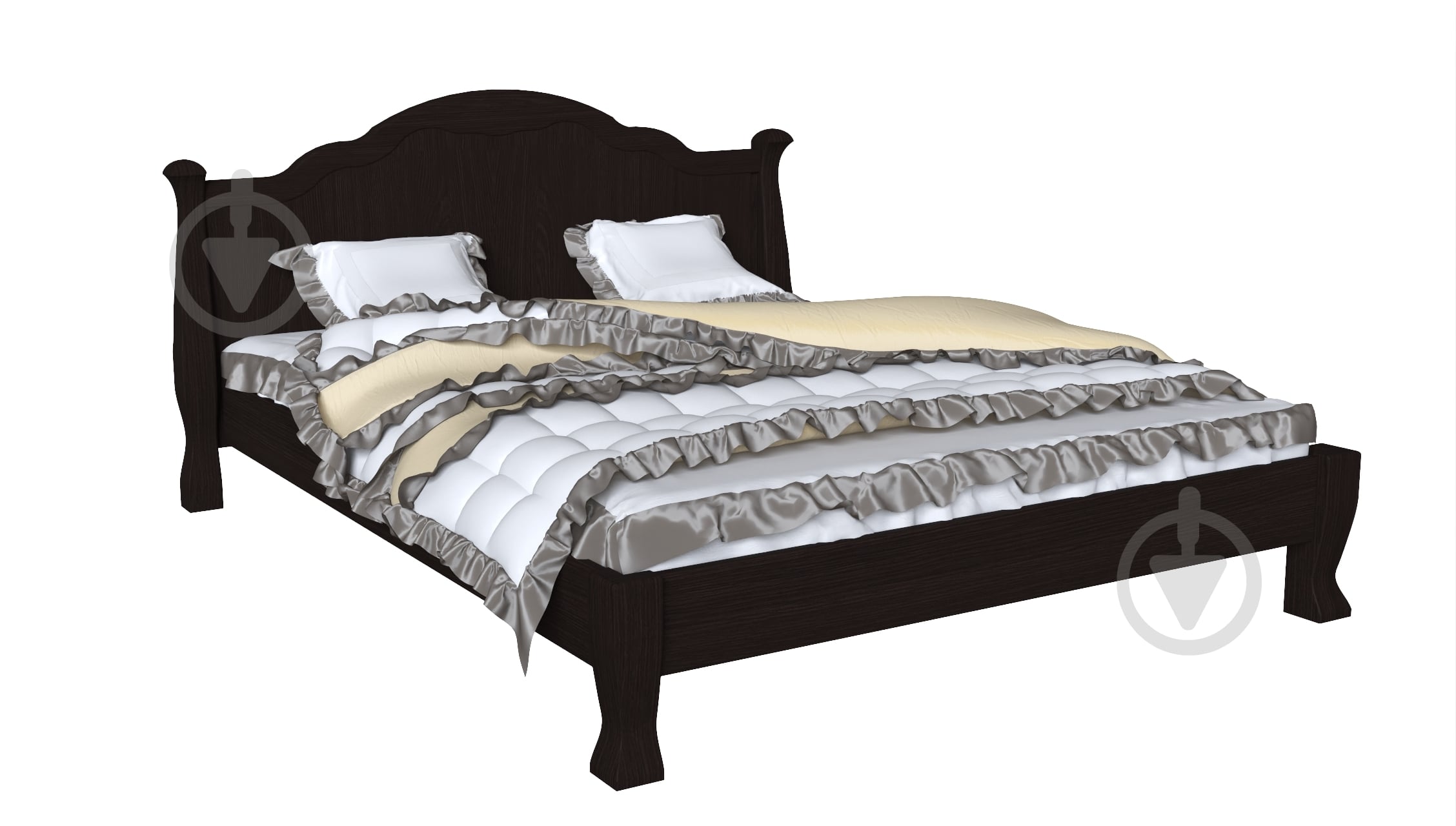 Кровать DA-KAS Tracy Elegant 160x200 см венге - фото 1 Кровать DA-KAS Tracy Elegant 160x200 см венге - фото 1