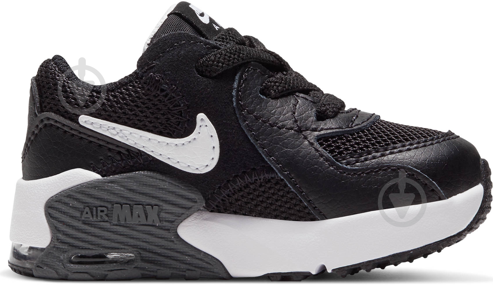 Кроссовки для мальчиков демисезонные Nike Air Max Excee CD6893-001 р.23,5 черные - фото 2
