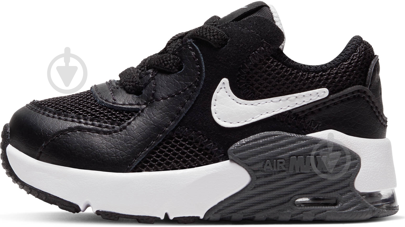 Кроссовки для мальчиков демисезонные Nike Air Max Excee CD6893-001 р.23,5 черные - фото 3