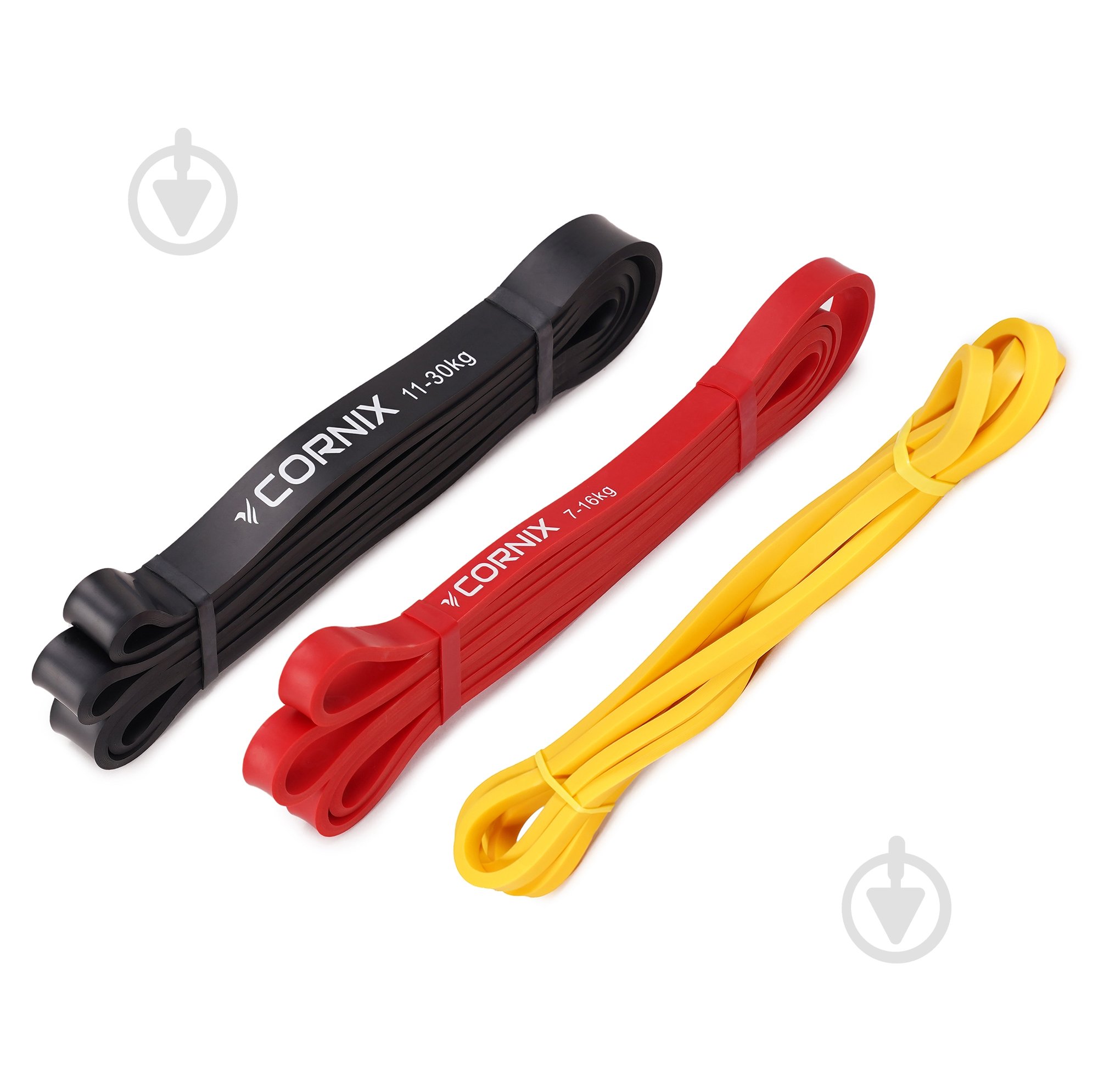 Резинка для фитнеса Cornix Power Band 2-30 кг 3 шт. XR-0090 - фото 1 Резинка для фитнеса Cornix Power Band 2-30 кг 3 шт. XR-0090 - фото 1