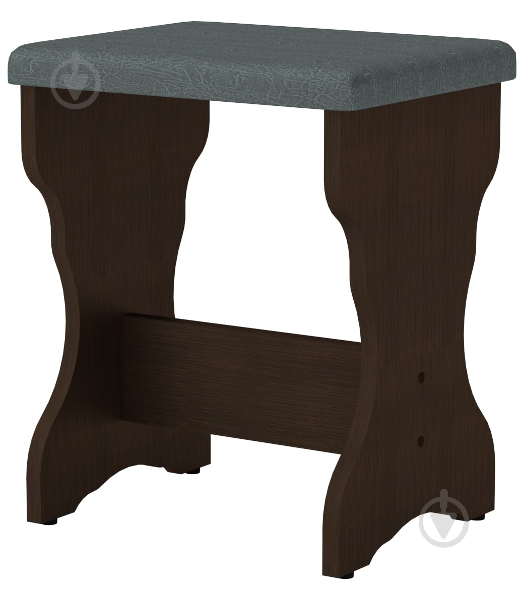 Табурет Компанит Т-1 серый / венге - фото 1