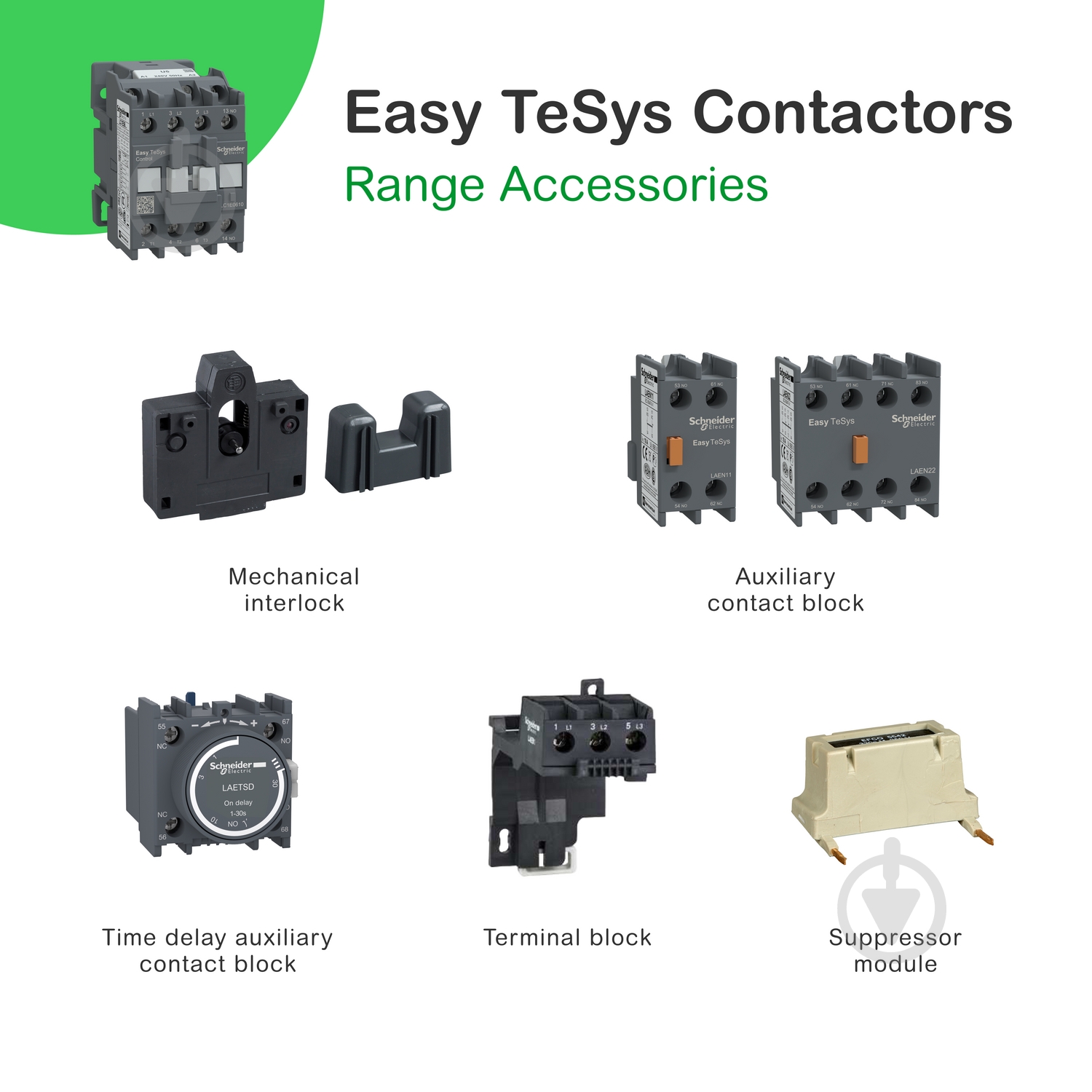 Контактор Schneider Electric LC1E2510M5 - фото 2 Контактор Schneider Electric LC1E2510M5 - фото 2