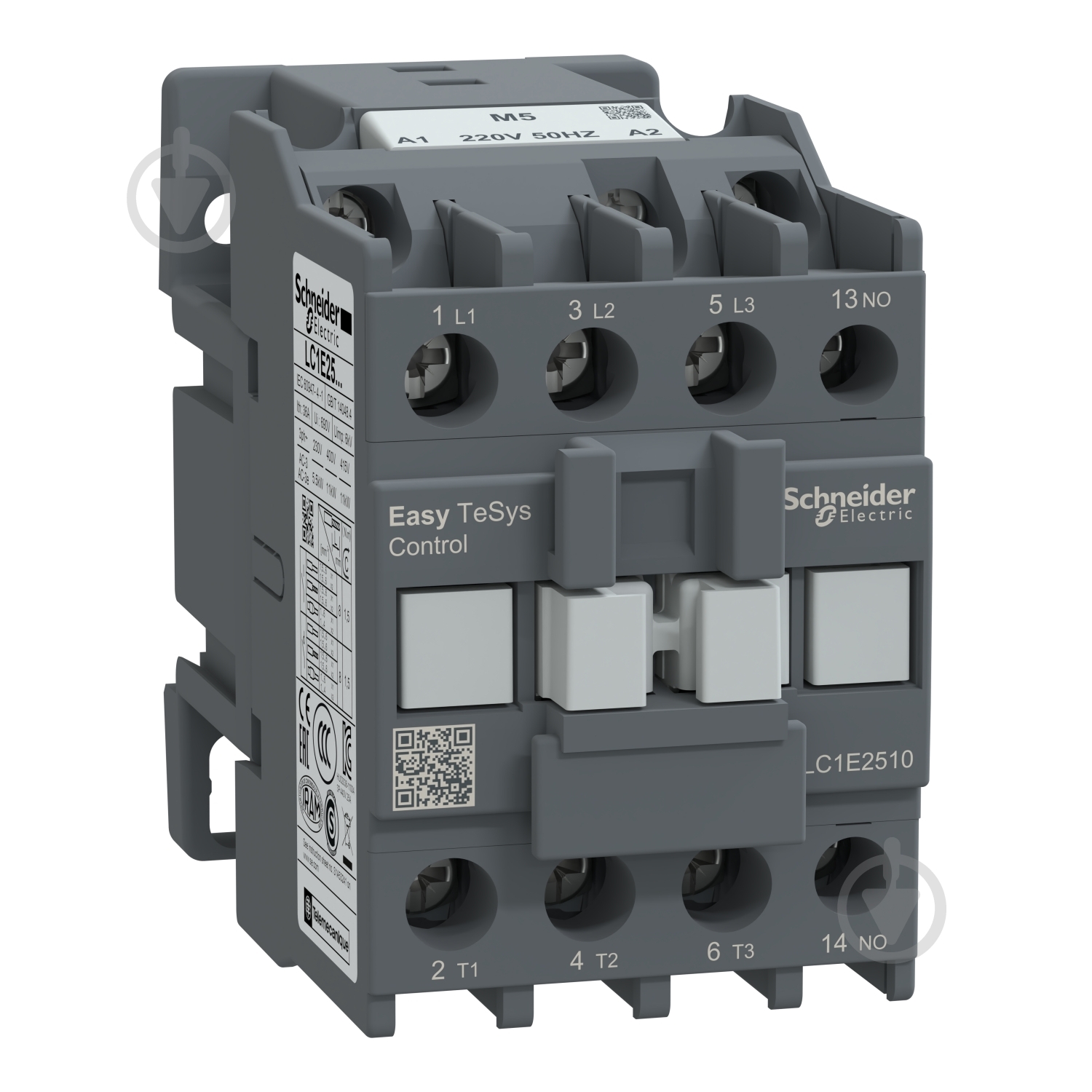 Контактор Schneider Electric LC1E2510M5 - фото 1 Контактор Schneider Electric LC1E2510M5 - фото 1