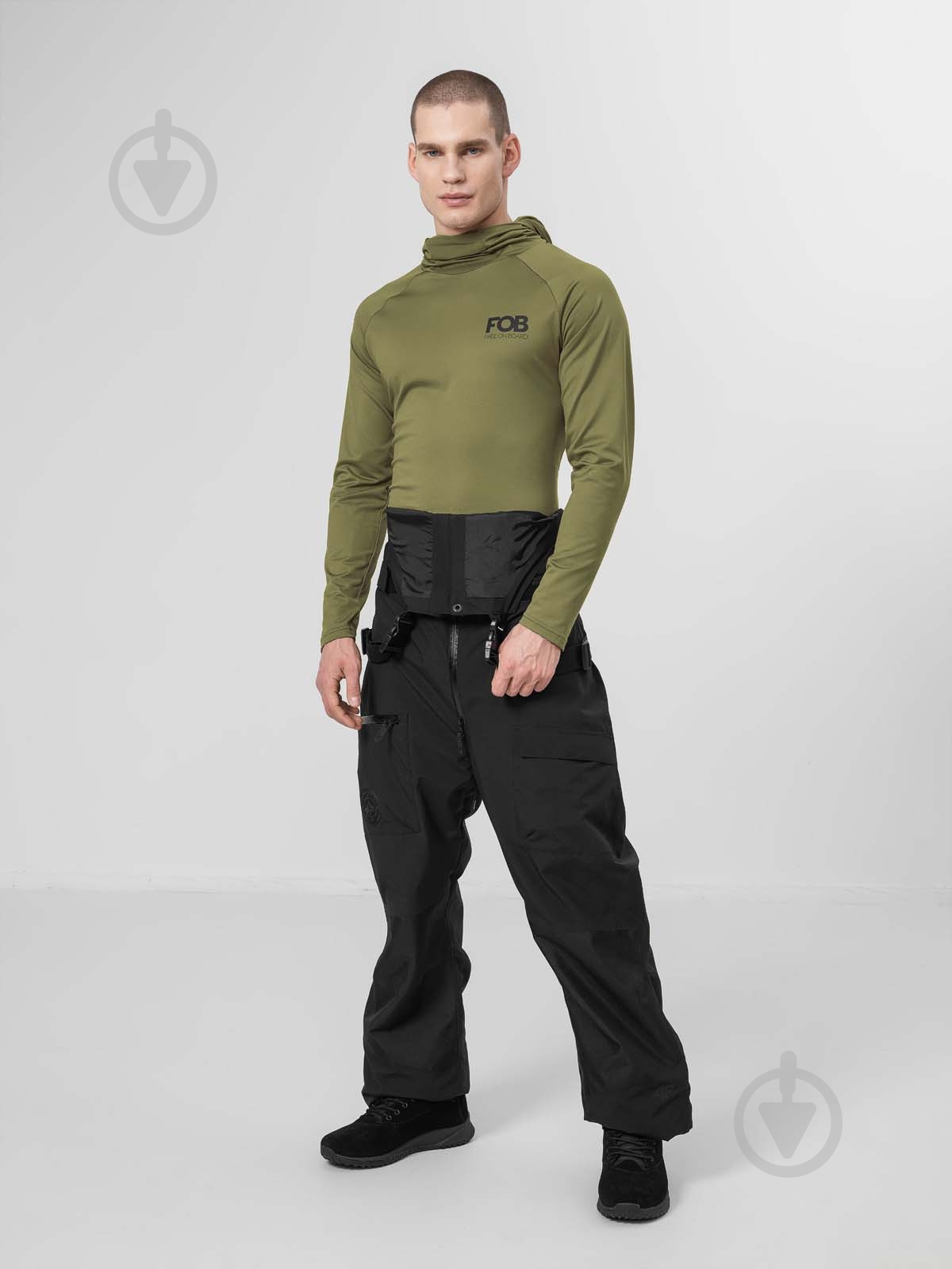 Джемпер 4F UNDERWEAR BIMD034 H4Z22-BIMD034-43S р.L оливковый - фото 2 Джемпер 4F UNDERWEAR BIMD034 H4Z22-BIMD034-43S р.L оливковый - фото 2